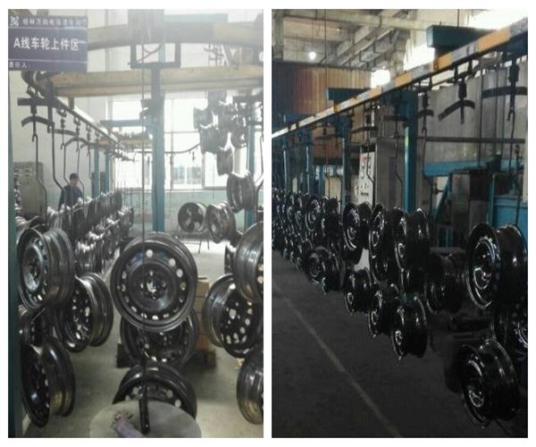 萬向錢潮鋼輪電泳涂裝 萬向錢潮鋼輪電泳涂裝